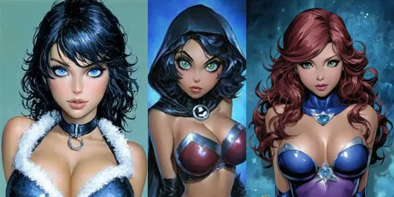 Comic Dc Hot Girls generated by undefined