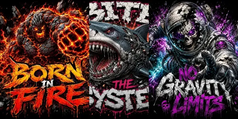 Aggressive Mascot Streetwear Packs generated by undefined