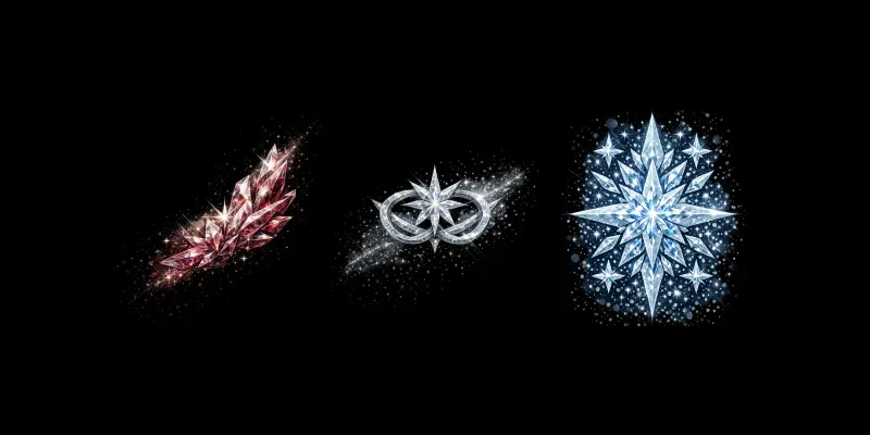 Frosted Star Vector Fashion Marketing generated by undefined