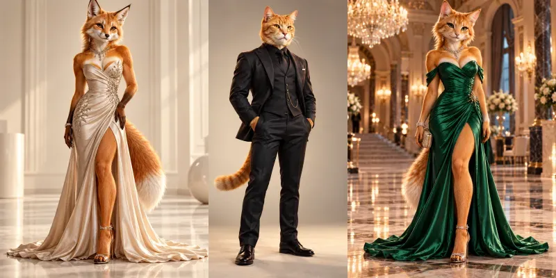 Animals As Elegant Humans