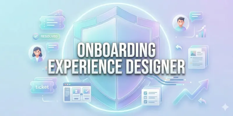 Onboarding Experience Designer generated by undefined