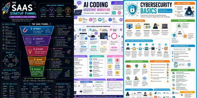 Techflow Visual Infographic Systems generated by undefined