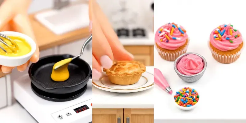 Ultimate Miniature Food ASMR Viral Shots generated by undefined