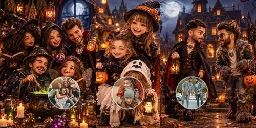 Scary Cute Halloween Generator generated by chatgpt-image