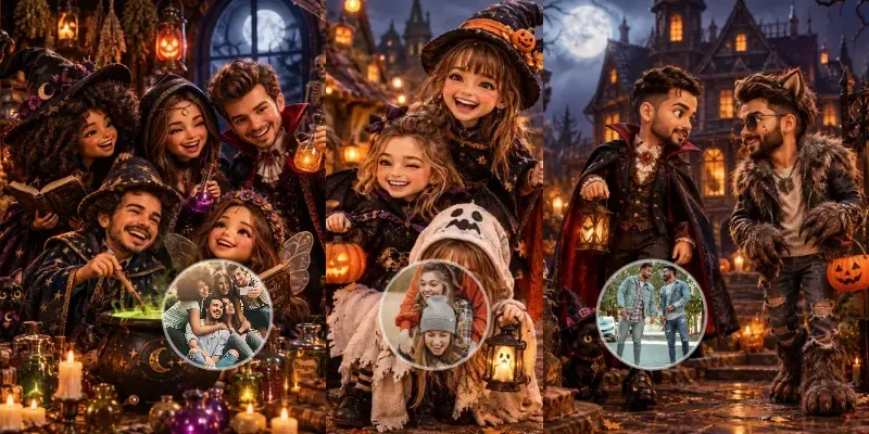 Scary Cute Halloween Generator generated by undefined