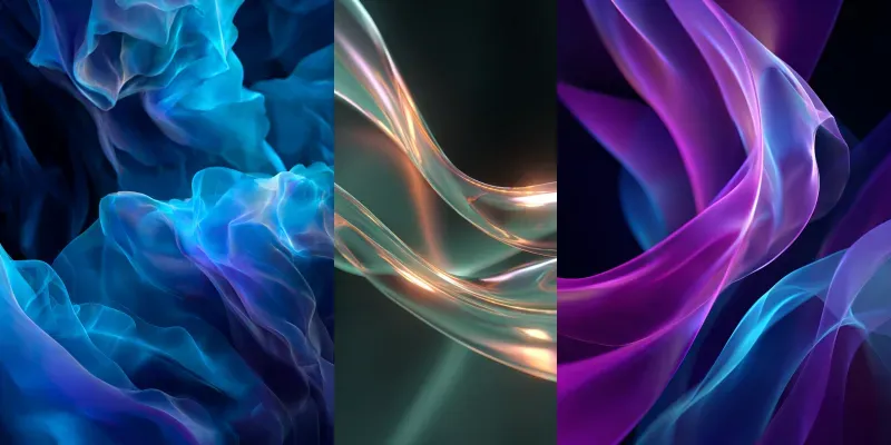 Liquid Light Abstract Dreamscapes generated by undefined