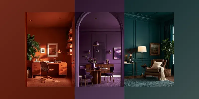 Color Drenched Interiors generated by undefined