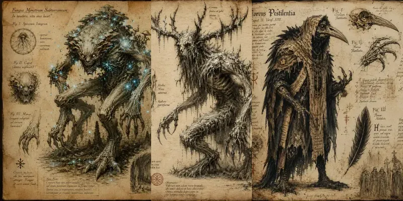Cryptid Anatomy Archives generated by undefined