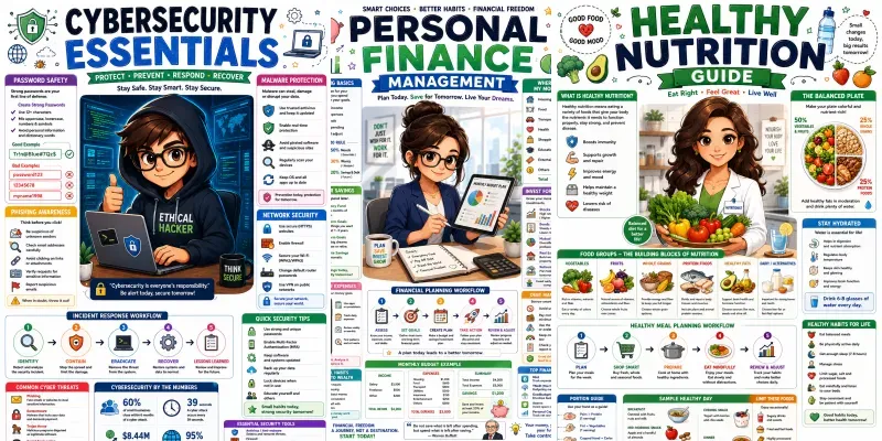 Learning Platform Infographic Packs generated by undefined
