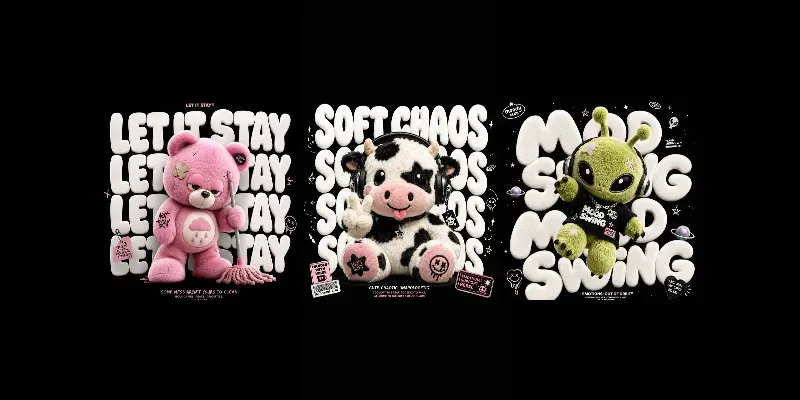 Toycore Plush Streetwear Posters generated by undefined