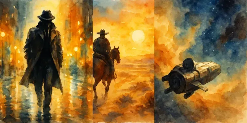 Watercolor Portraitscene Generators generated by undefined