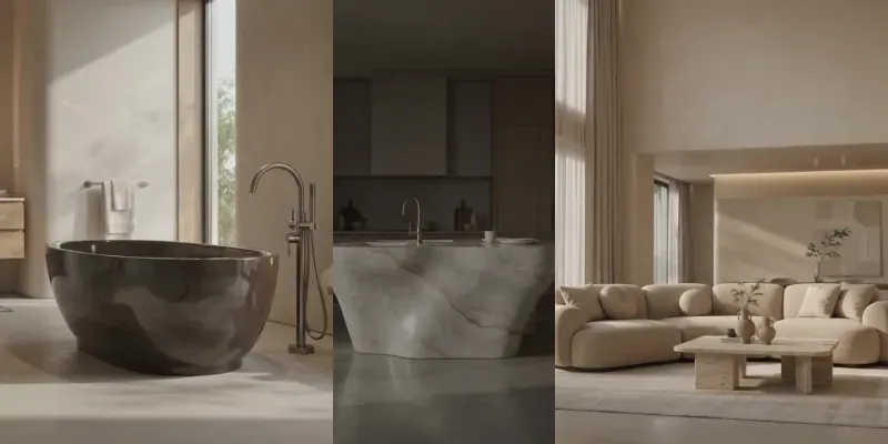 Luxury Minimal Home Interior Videos generated by undefined