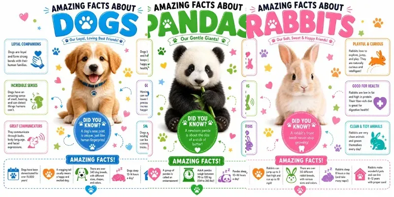 Animal Infographic Pros generated by undefined
