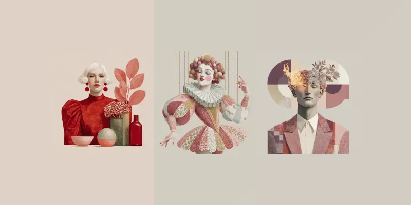 Romantic Folk Character Art generated by undefined