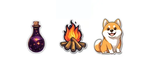 Professional Sticker Generator generated by midjourney