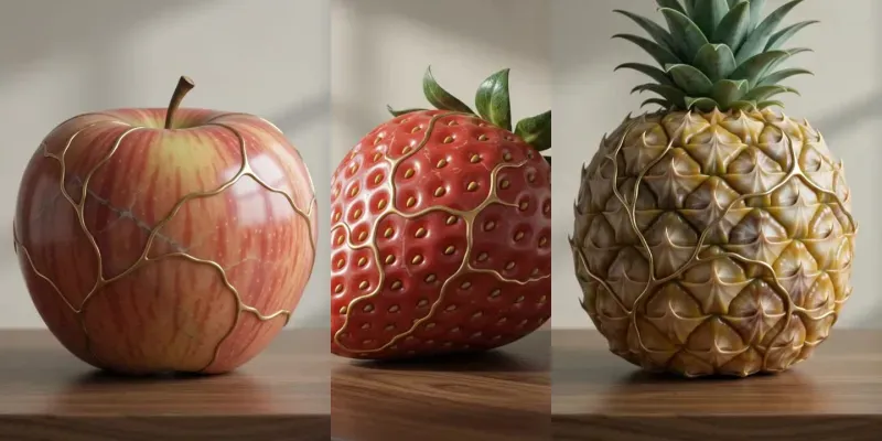 Giant Marble Fruit Smashes ASMR generated by undefined
