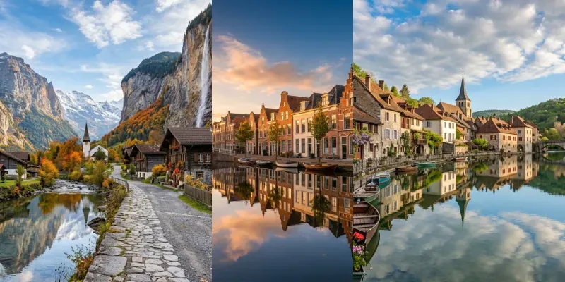 Highly Realistic Village Photos generated by undefined
