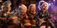 Funny Grandpa Cartoons chatgpt-image prompt mini thumbnail