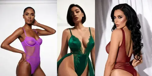 Curvy Seductive Fashion Muses generated by grok-image