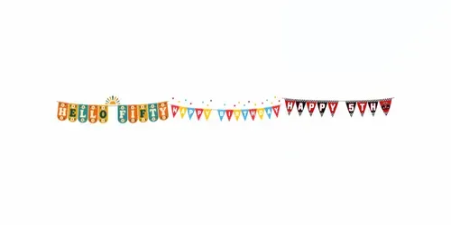 Birthday Name Bunting Banner Printables generated by chatgpt-image
