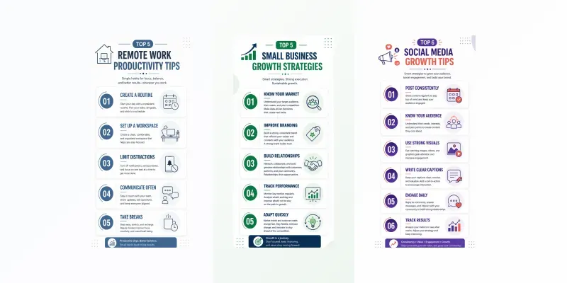 Professional Listicle Infographics generated by undefined