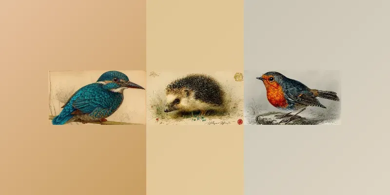 Victorian Zoologic Scientific Illustrates generated by undefined