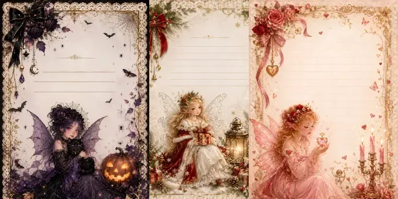 Fairy Stationery Journals generated by undefined