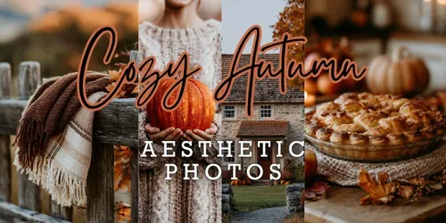Cozy Autumn Aesthetic Photos generated by midjourney