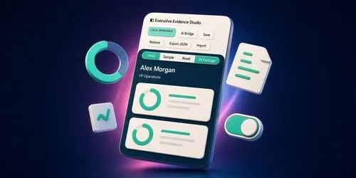 Executive Resume Evidence App Builder generated by codex