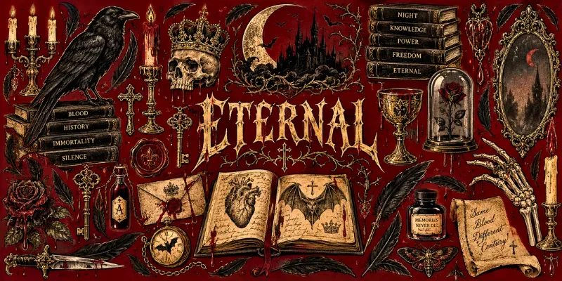 Gothic Halloween Horror Sticker Sheets generated by undefined