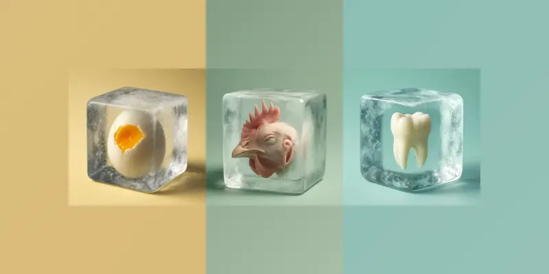 Frozen Cube Icons Icy Objects Series generated by undefined