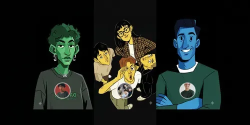 Portrait To Minimal Details Illustration generated by 