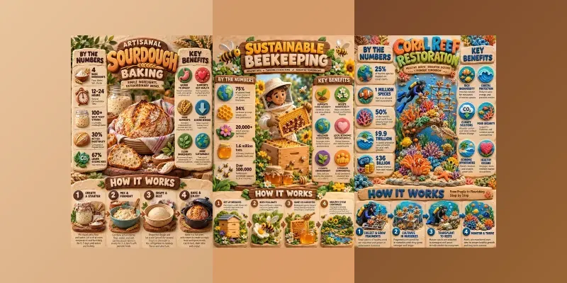 3D Infographic Topic Poster Maker