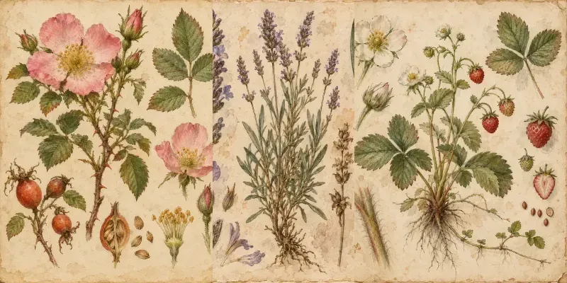 Curated Herbarium Plates