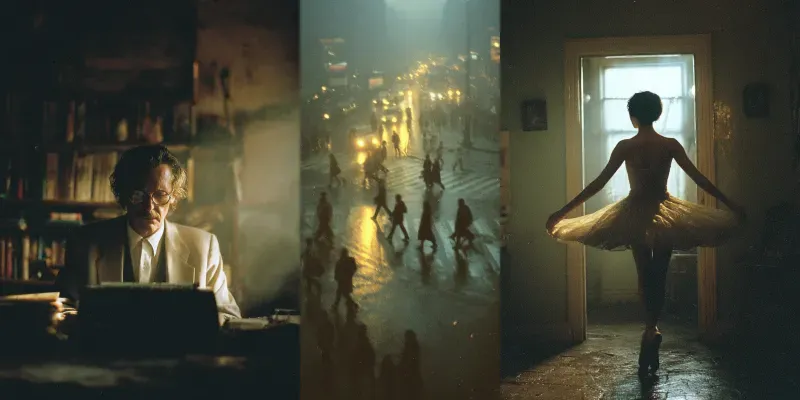 Retro Cinematic Analog Film Photography generated by undefined