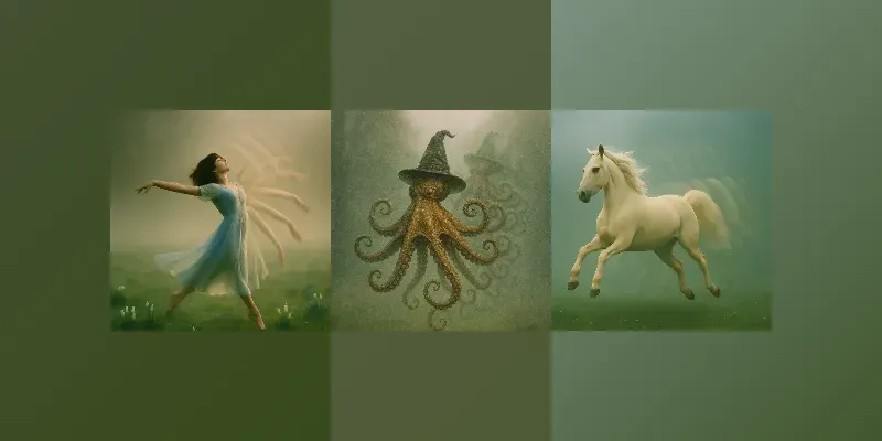 Cinematic Analog Glitch Portraits generated by undefined