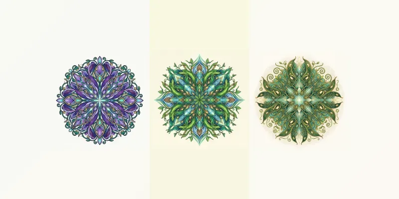 Magical Bean Kaleidoscopes generated by undefined