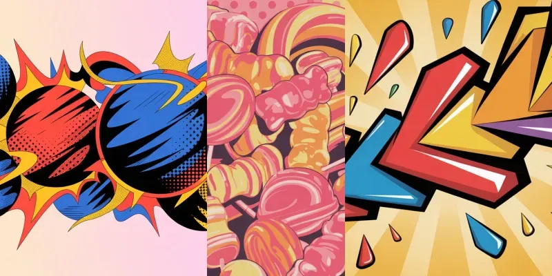 V I B R A N T Pop Art generated by undefined