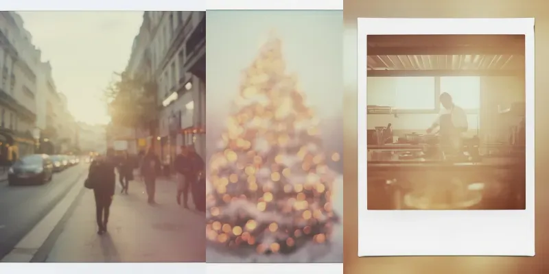Dreamy Polaroids generated by undefined