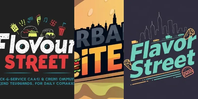 Vibrant Logos For Roadside Food Cafes generated by undefined