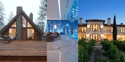 Cinematic Luxury Real Estate Video Tours generated by veo