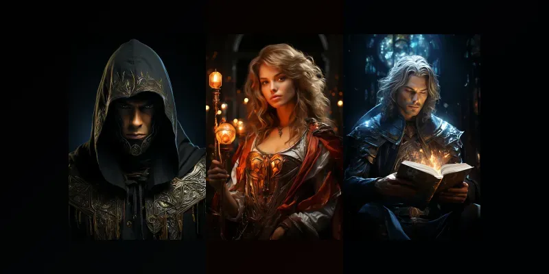 Epic Fantasy Portrait Packs generated by undefined