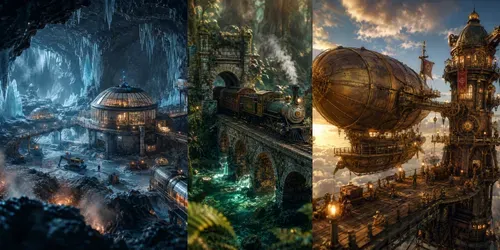 Miniature Cinematic Realms generated by chatgpt-image