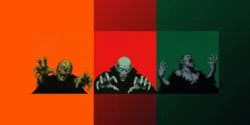 Monstrous Comic Character Illustrations generated by chatgpt-image
