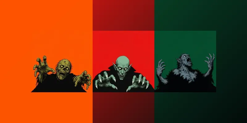Monstrous Comic Character Illustrations generated by undefined