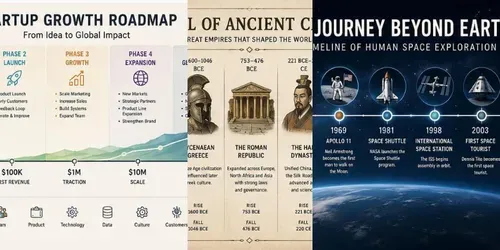 Premium Infographic Timeline Designers generated by chatgpt-image