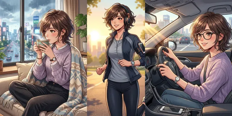 Cozy Anime Girl Lifestyle Collections generated by undefined