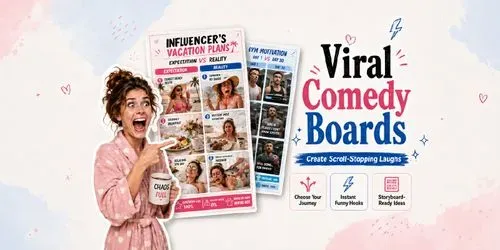 Viral Comedy Storyboards generated by chatgpt-image