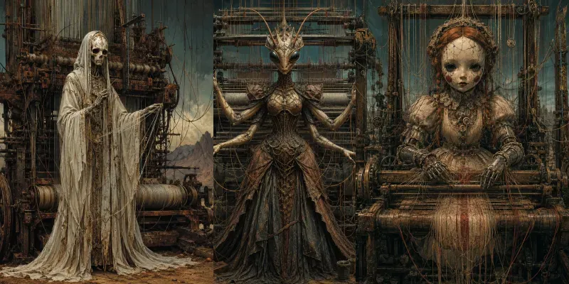 Surreal Loom Guardians generated by undefined