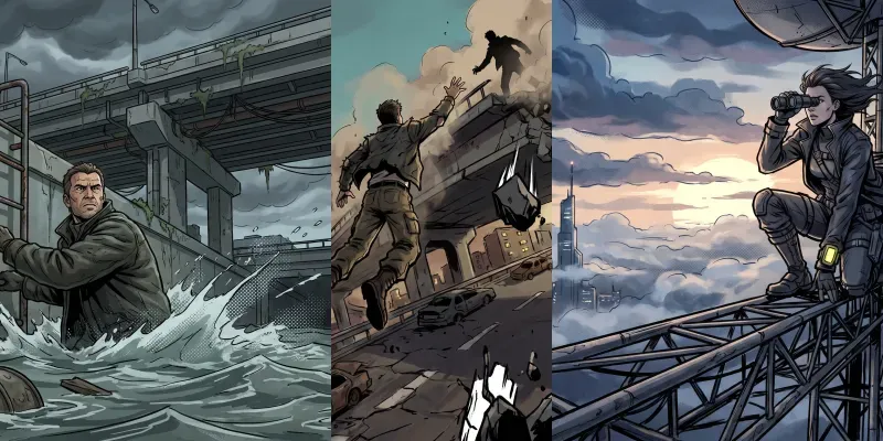 Anime Graphicnovel Cinematic Engines generated by undefined